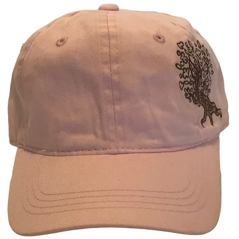Magellan Tree Art Pink Woman's Adjustable Cap